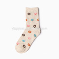 Vente chaude Nouveau Design Kawaii Printemps Coton Jacquard Chaussettes Unisexe Foodie